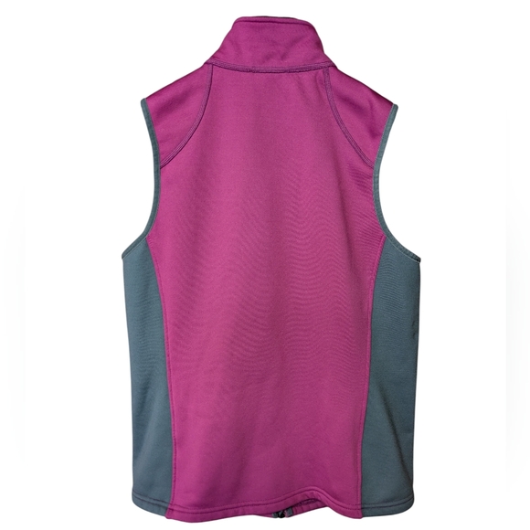 L.L. Bean Full Zip Active Vest Pink and Gray Size Medium - Picture 2 of 8